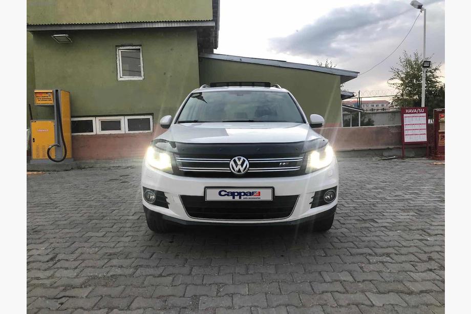 Volkswagen Tiguan 2007-2016 Deflektor maski (EuroCap) Zdjęcia 11