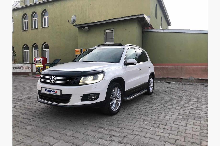 Volkswagen Tiguan 2007-2016 Deflektor maski (EuroCap) Zdjęcia 12