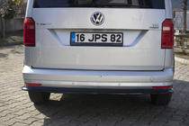 Volkswagen Caddy 2015-2020 Tylny spoiler typu lip (ABS) zdjęcia 5