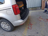 Volkswagen Caddy 2015-2020 Nakładka na tylny zderzak EuroCap (ABS) zdjęcia 2