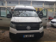 Volkswagen Crafter 2016- Deflektor przedniej szyby (czarny połysk, 5mm) zdjęcia 4