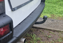 Volkswagen T4 Transporter 1990-2003 Nakładka na tylny zderzak EuroCap (ABS) zdjęcia 3