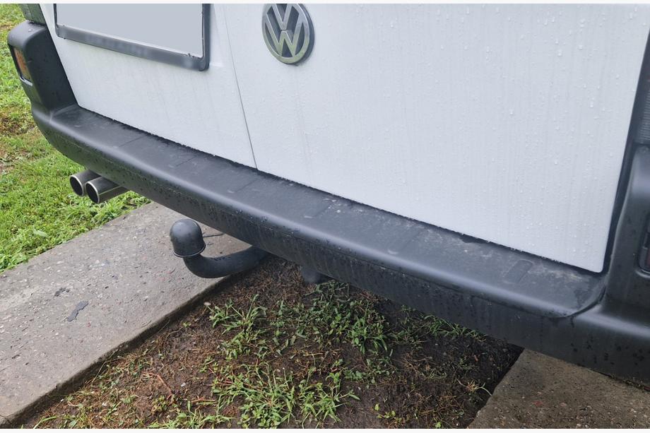 Volkswagen T4 Transporter 1990-2003 Nakładka na tylny zderzak EuroCap (ABS) Image