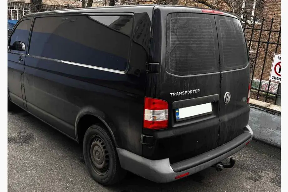 Volkswagen T5 Multivan 2003–2010 Nakładka na tylny zderzak EuroCap (ABS) Image