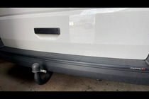 Volkswagen T6 2015-2024 Nakładka na Tylny Zderzak EuroCap (1 Drzwi, ABS) zdjęcia 1