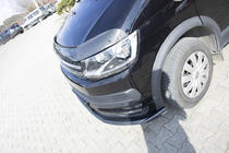 Volkswagen T6 2015-2024 Przedni splitter carbon look 2015-2018 (ABS) zdjęcia 12