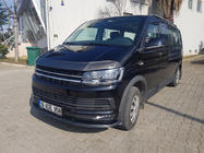 Volkswagen T6 2015-2024 Przedni splitter carbon look 2015-2018 (ABS) zdjęcia 4