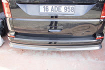 Volkswagen T6 2015-2024 Tylny spoiler nakładka w stylu karbonu (ABS) zdjęcia 8