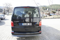 Volkswagen T6 2015-2024 Tylny spoiler nakładka w stylu karbonu (ABS) zdjęcia 5