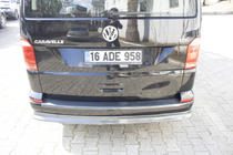 Volkswagen T6 2015-2024 Tylny spoiler nakładka w stylu karbonu (ABS) zdjęcia 6