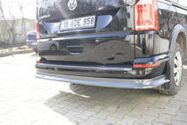 Volkswagen T6 2015-2024 Tylny spoiler nakładka w stylu karbonu (ABS) zdjęcia 7