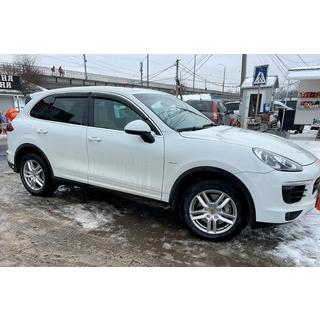 Deflektory szyb z listwą chromowaną (4 szt, HIC) Porsche Cayenne 2010-2017 zdjęcia 3