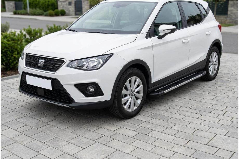 Seat Arona 2017- Progi Boczne RedLine Black (2 szt., Aluminium) Image
