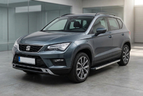 Seat Ateca 2016- Progi Boczné BlackLine (2 szt., Aluminium) zdjęcia 1