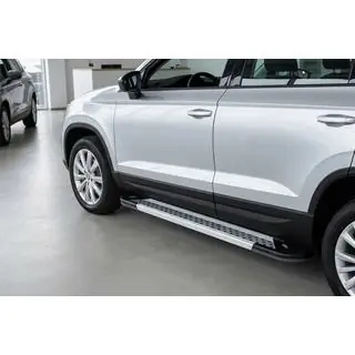 Progi Boczné New Vision Grey (2 szt., Aluminium) zdjęcia 1