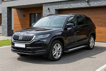 Skoda Kodiaq 2016-2023 Progi Boczne New Vision Black (2 szt., Aluminium) zdjęcia 1