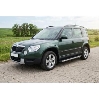 Progi Boczné BlackLine (2 szt., Aluminium) Skoda Yeti 2009-2017 zdjęcia 1