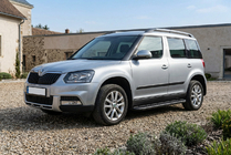 Skoda Yeti 2009-2017 Progi Boczné Tayga Black (2 szt., Aluminium) zdjęcia 1