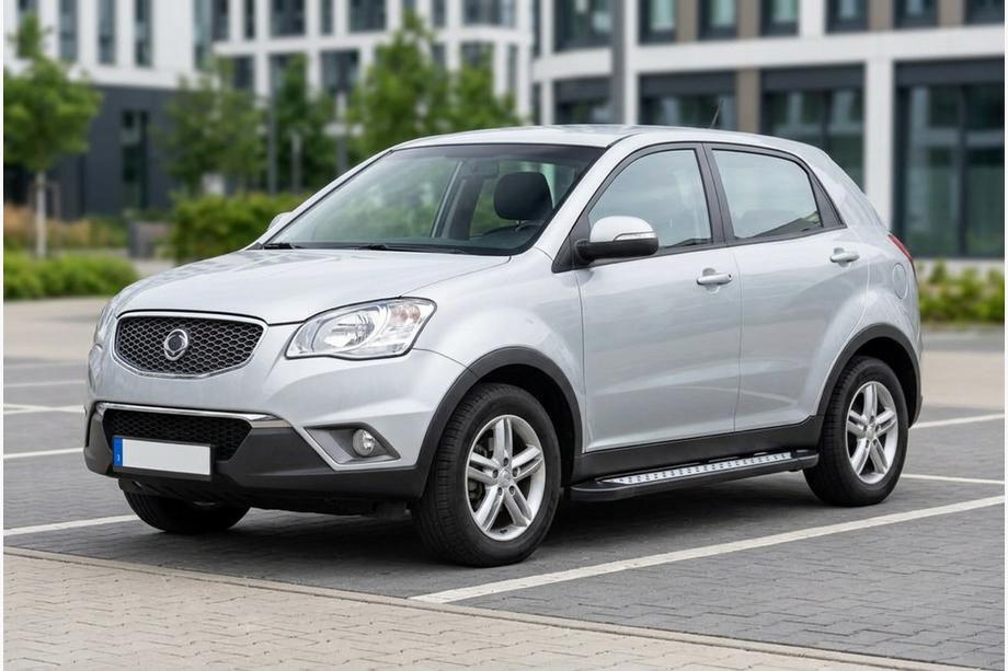 SsangYong Korando 2010-2019 Progi Boczne New Vision Black (2 szt., Aluminium) Image