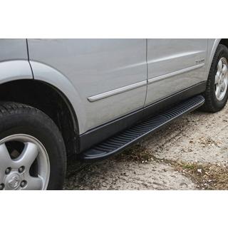 Progi Boczné Tayga Black (2 szt., Aluminium) SsangYong Kyron 2005-2014 zdjęcia 1