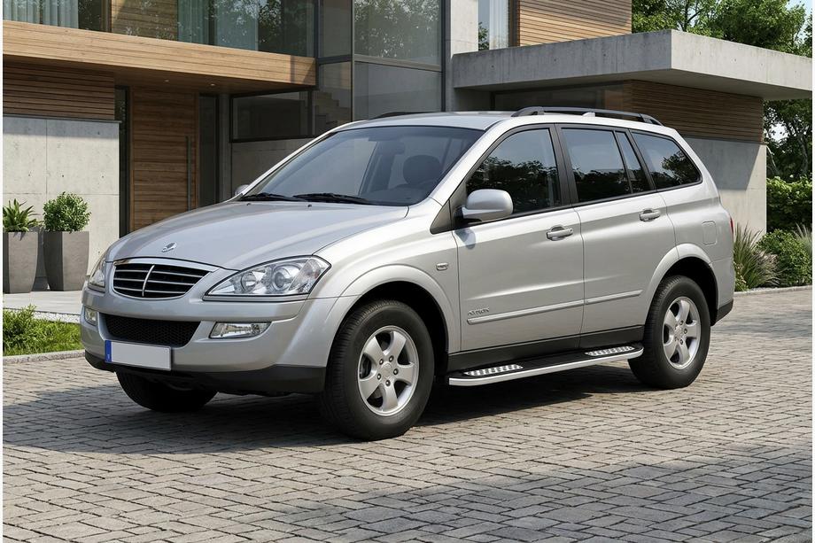 SsangYong Kyron 2005-2014 Progi Boczné Tayga V2 (2 szt., Aluminium) Image