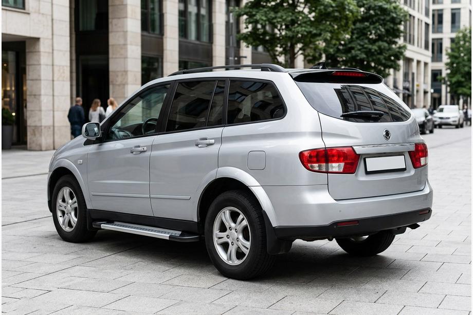 SsangYong Kyron 2005-2014 Progi Boczné New Vision Grey (2 szt., Aluminium) Image