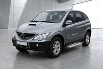 SsangYong Action 2005-2018 Progi Boczné New Vision Grey (2 szt., Aluminium) zdjęcia 1