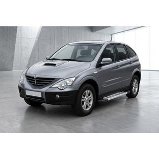 Progi Boczné New Vision Grey (2 szt., Aluminium) SsangYong Action 2005-2018 zdjęcia 1