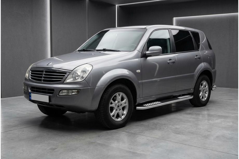SsangYong Rexton I 2001-2017 Progi Boczné Tayga V2 (2 szt., Aluminium) Image