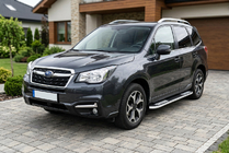 Subaru Forester 2013-2018 Progi Boczné Tayga V2 (2 szt., Aluminium) zdjęcia 1