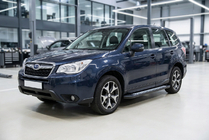 Subaru Forester 2013-2018 Progi Boczne New Vision Black (2 szt., Aluminium) zdjęcia 1