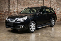 Subaru Outback 2009-2014 Progi Boczné BlackLine (2 szt., Aluminium) zdjęcia 1