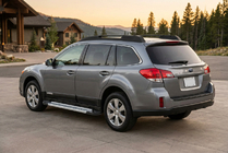 Subaru Outback 2009-2014 Progi Boczné New Vision Grey (2 szt., Aluminium) zdjęcia 1