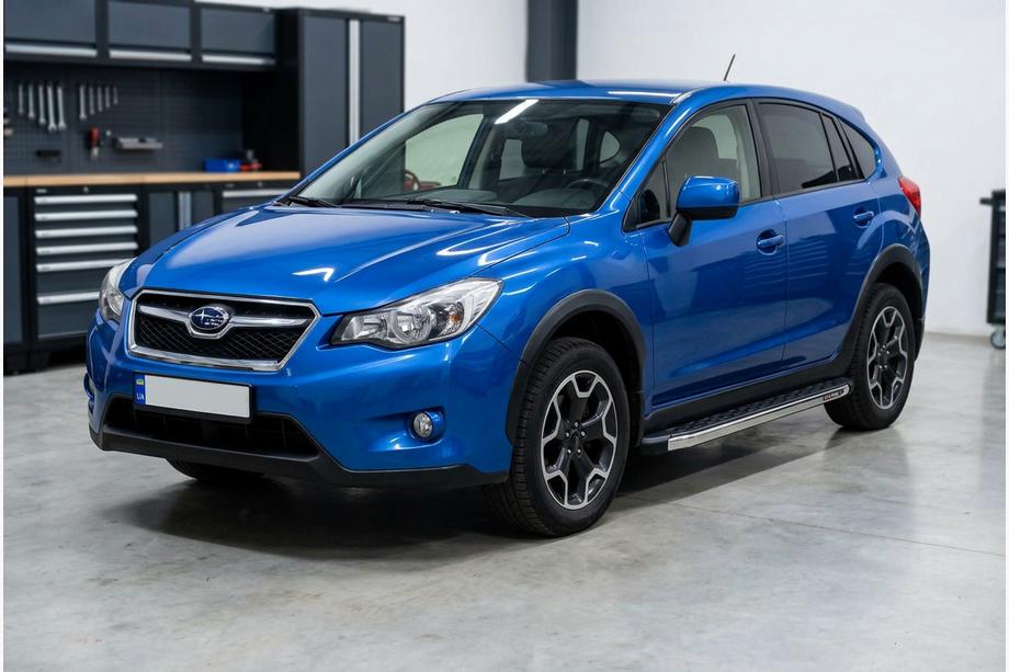 Subaru XV 2011-2017 Progi Boczné BlackLine (2 szt., Aluminium) Image