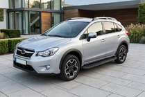 Subaru XV 2011-2017 Progi Boczné Tayga Black (2 szt., Aluminium) zdjęcia 1