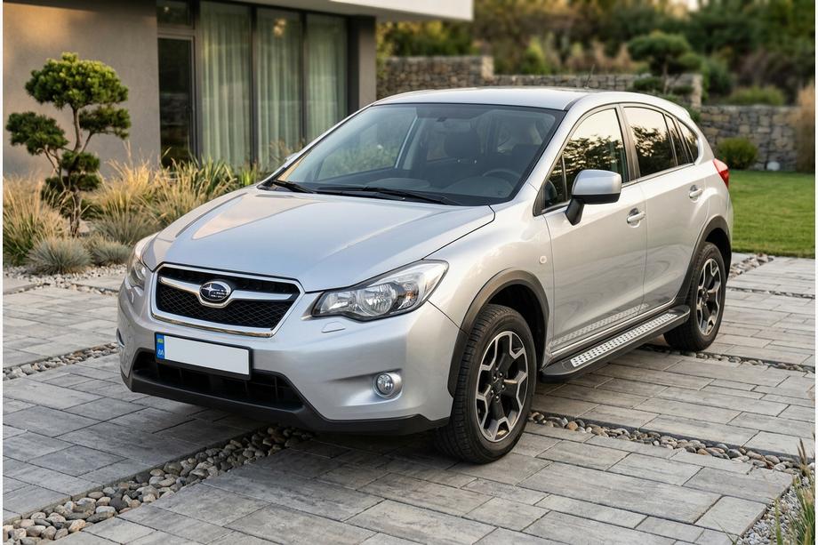 Subaru XV 2011-2017 Progi Boczne New Vision Black (2 szt., Aluminium) Image