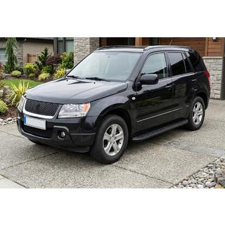 Progi Boczné Tayga Black (2 szt., Aluminium) Suzuki Grand Vitara 2005-2017 zdjęcia 1