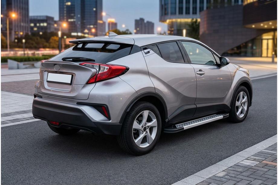 Toyota C-HR 2016-2023 Progi Boczné New Vision Grey (2 szt., Aluminium) Image