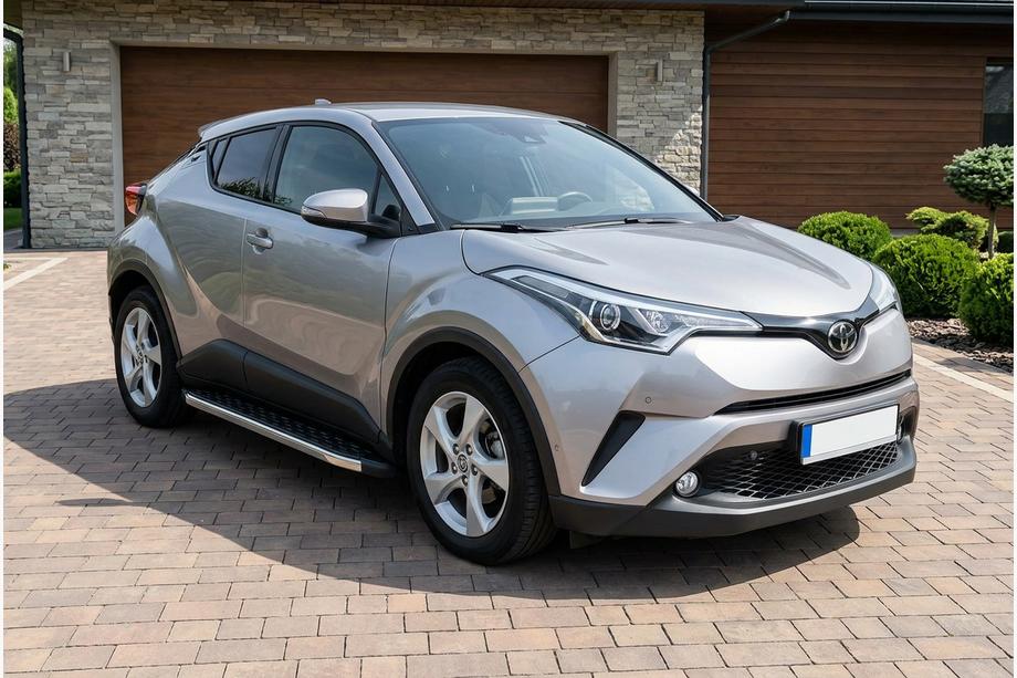 Toyota C-HR 2016-2023 Progi Boczné BlackLine (2 szt., Aluminium) Image