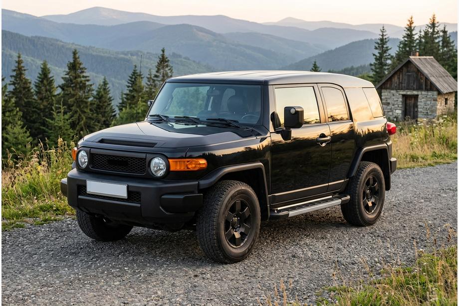 Toyota FJ Cruiser 2006-2022 Progi Boczne RedLine V1 (2 szt., aluminium) Image
