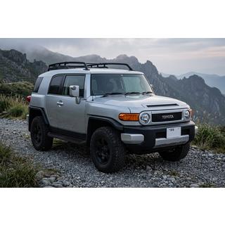 Progi Boczné Tayga Black (2 szt., Aluminium) Toyota FJ Cruiser 2006-2022 zdjęcia 1