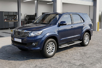 Toyota Fortuner 2006-2015 Progi Boczné Tayga V2 (2 szt., aluminium) zdjęcia 1