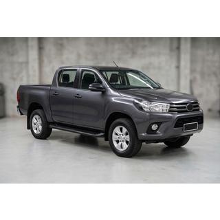 Progi Boczné Tayga Black (2 szt., Aluminium) Toyota Hilux 2015- zdjęcia 1