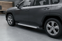 Toyota Rav 4 2019–2025 Progi Boczné New Vision Grey (2 szt., Aluminium) zdjęcia 1