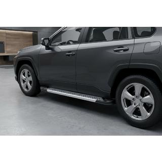 Progi Boczné New Vision Grey (2 szt., Aluminium) Toyota Rav 4 2019–2025 zdjęcia 1