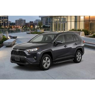 Progi Boczne RedLine Black (2 szt., Aluminium) Toyota Rav 4 2019–2025 zdjęcia 1
