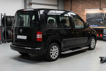 Volkswagen Caddy 2004-2010 Progi Boczné Tayga V2 (2 szt., Aluminium) Maxi Baza zdjęcia 1