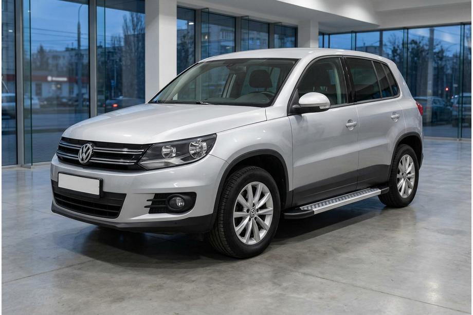 Volkswagen Tiguan 2007-2016 Progi Boczné New Vision Grey (2 szt., Aluminium) Zdjęcia 1