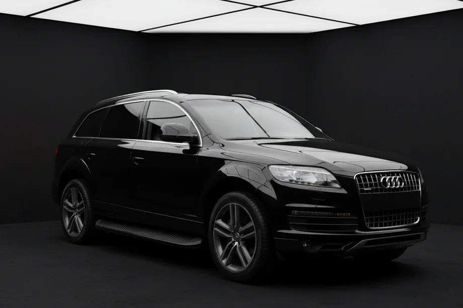 Audi Q7 2005-2015 Progi Boczné Tayga Black (2 szt., Aluminium) Image