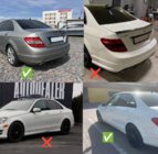 Mercedes C-class W204 2007-2015 Oryginalne chlapacze Premium 2007-2011 (4 szt.) zdjęcia 2